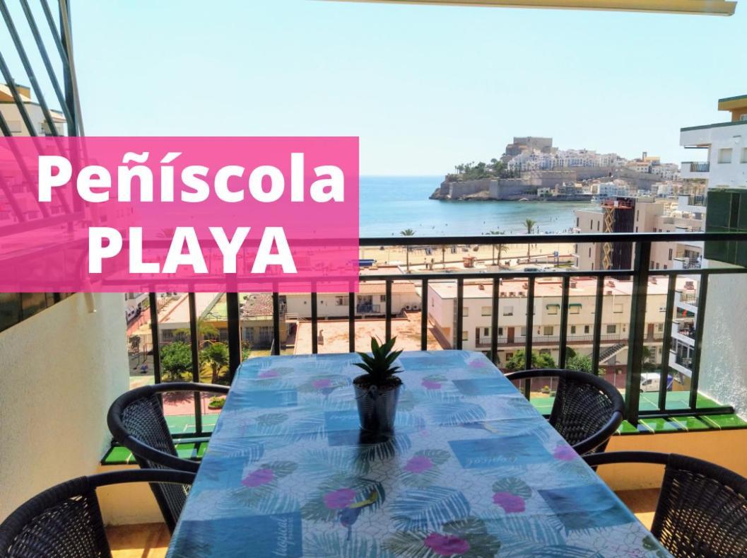 Апартаменты New! Peniscola Playa 1A Linea Экстерьер фото